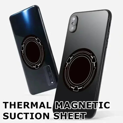 1/2/5 pezzi piastra di raffreddamento del telefono cellulare per adesivo a conduzione di calore a radiazione magnetica per iPhone Android dispositivo di raffreddamento del gioco espandere l'area