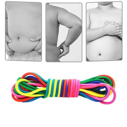 5-10m Corda per saltare Elastico Movimento Giocattolo Bambini Corda per saltare Corde Allenamento Salto Giocattoli per bambini Salto Allenamento Esercizio Nylon Ragazza Regalo
