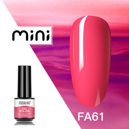 ROSALIND 120 colori smalto per unghie Glitter Shiny Base Gel Top Coat UV LED Gel Nail Art vernice Manicure Gel per unghie Semi permanente