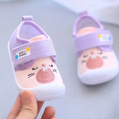 Infantile Bambini Del Bambino Del Fumetto Anti Calci Scarpe Funzionali Suola Morbida Squeaky Scarpe Da Ginnastica Ragazzo Mocassini Causali Della Ragazza Del Bambino Scarpe Antiscivolo