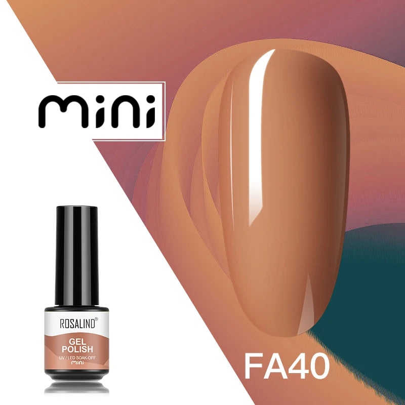 ROSALIND 120 colori smalto per unghie Glitter Shiny Base Gel Top Coat UV LED Gel Nail Art vernice Manicure Gel per unghie Semi permanente