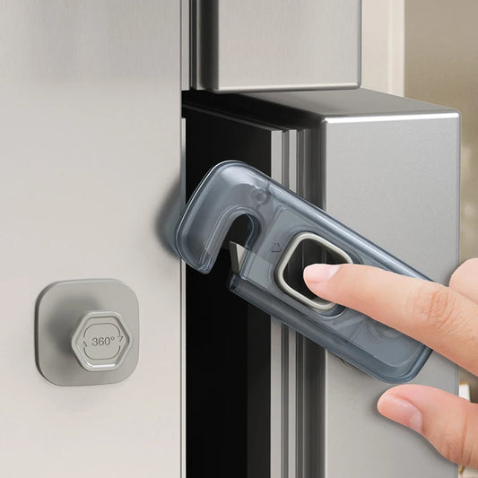 1Pc Casa Frigorifero Serratura Frigo Congelatore Porta Catch Lock Bambino Bambini Bambino Armadietto Serratura di Sicurezza Per La Sicurezza Del Bambino Blocco