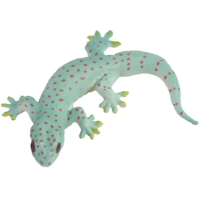 Geco Scherzo Puntelli Simulazione Lucertola Figure Figurine di animali Giocattoli cognitivi Figura Giocattoli animali Giochi per famiglie Lucertole Modello d'azione