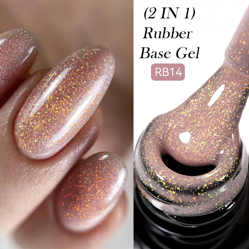 LILYCUTE Smalto per unghie gel glitterato Nero Argento Smalto gel con paillettes super brillanti Soak Off UV LED Gel UV semipermanente per unghie