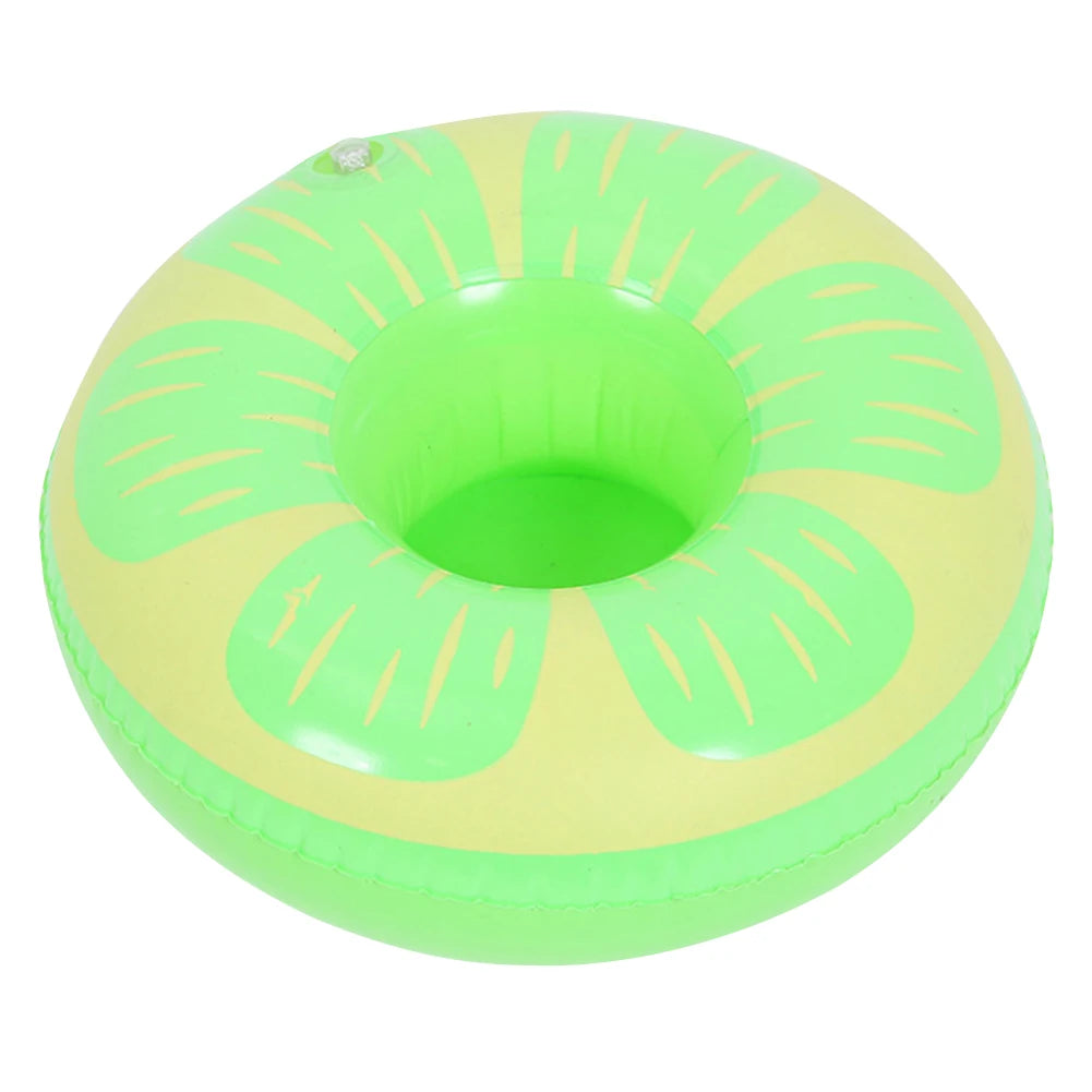 Portabicchieri gonfiabile galleggiante Decorazioni per feste Portabicchieri per acqua Giocattoli per piscina Gonfiabili da spiaggia Prodotto per le vacanze estive