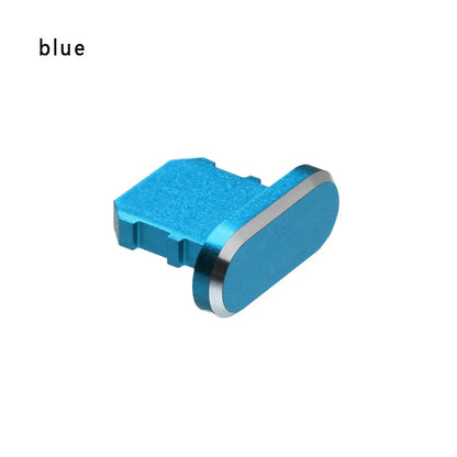 1PC porta di ricarica in metallo tappo antipolvere per iPhone15 14 13 12 11 X XR Max 8 7 Plus accessorio per telefono coperchio del cappuccio della spina di ricarica