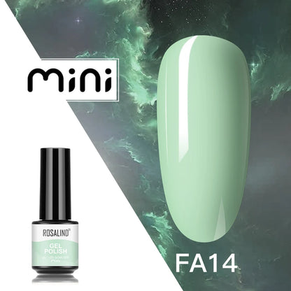 ROSALIND 120 colori smalto per unghie Glitter Shiny Base Gel Top Coat UV LED Gel Nail Art vernice Manicure Gel per unghie Semi permanente