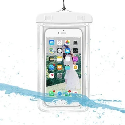 Custodia impermeabile per telefono Drift Diving Borsa da nuoto Borsa subacquea asciutto Custodia per telefono Sport acquatici Spiaggia Piscina Sci 6 pollici