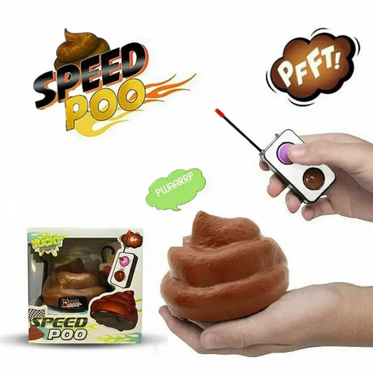 Auto per cacca telecomandata veloce Esilarante scherzo scherzo giocattolo per bambini Divertimento in famiglia Ottimo per feste di gioielleria e celebrazioni di compleanno
