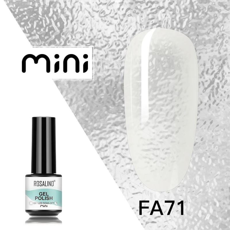 ROSALIND 120 colori smalto per unghie Glitter Shiny Base Gel Top Coat UV LED Gel Nail Art vernice Manicure Gel per unghie Semi permanente