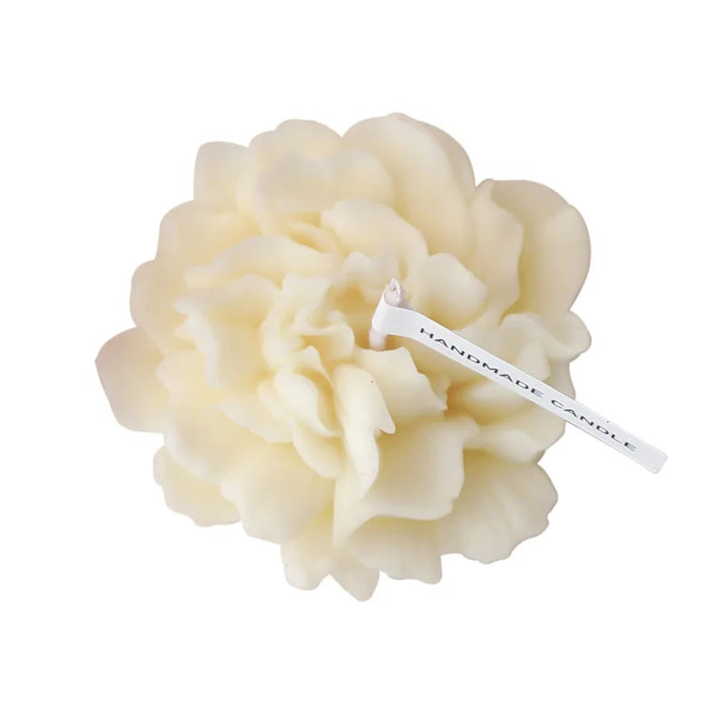 Garofano a forma di fiore candela profumata fatta a mano ornamenti per aromaterapia domestica festa della mamma regalo a mano per ragazza decorazione per feste