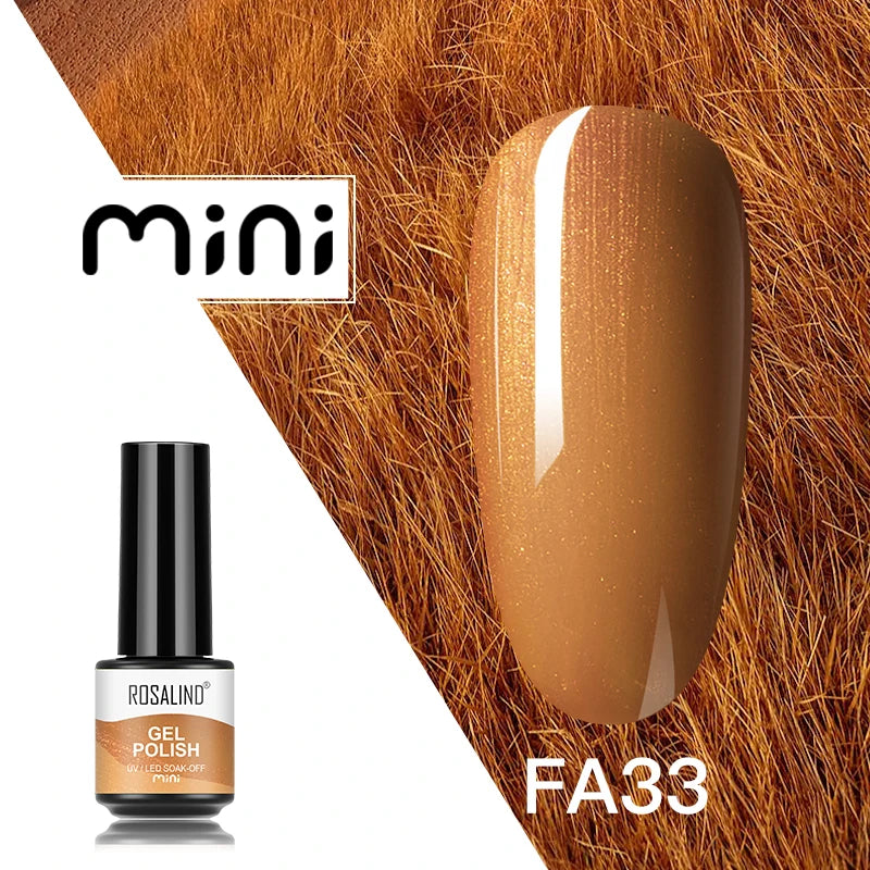 ROSALIND 120 colori smalto per unghie Glitter Shiny Base Gel Top Coat UV LED Gel Nail Art vernice Manicure Gel per unghie Semi permanente
