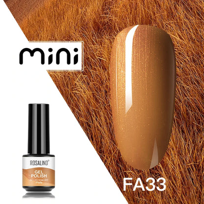 ROSALIND 120 colori smalto per unghie Glitter Shiny Base Gel Top Coat UV LED Gel Nail Art vernice Manicure Gel per unghie Semi permanente