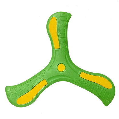 Bambini Boomerang Morbido Croce a tre foglie Giocattolo interattivo da esterno per bambini adulti Educazione precoce Puzzle Regalo di decompressione