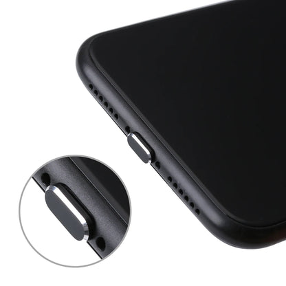 1PC porta di ricarica in metallo tappo antipolvere per iPhone15 14 13 12 11 X XR Max 8 7 Plus accessorio per telefono coperchio del cappuccio della spina di ricarica