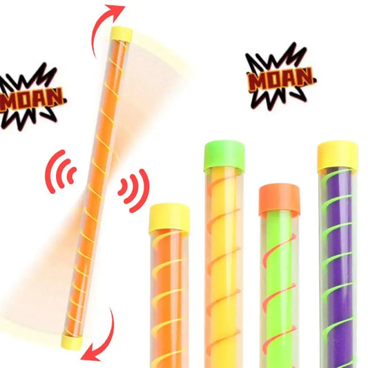 Creativo semplice plastica Giggle Stick Scherzo divertente Giocattoli per bambini Rumore Suono Tubo Rumore Creatore di giocattoli Regalo