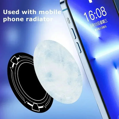 1/2/5 pezzi piastra di raffreddamento del telefono cellulare per adesivo a conduzione di calore a radiazione magnetica per iPhone Android dispositivo di raffreddamento del gioco espandere l'area