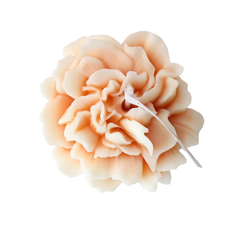 Garofano a forma di fiore candela profumata fatta a mano ornamenti per aromaterapia domestica festa della mamma regalo a mano per ragazza decorazione per feste