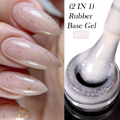 LILYCUTE Smalto per unghie gel glitterato Nero Argento Smalto gel con paillettes super brillanti Soak Off UV LED Gel UV semipermanente per unghie