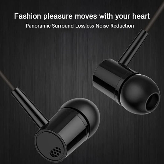 Auricolare 2 colori opzionali auricolari da 3.5mm In-ear di alta qualità per cuffie per Computer con microfono auricolari auricolari cablati In-ear