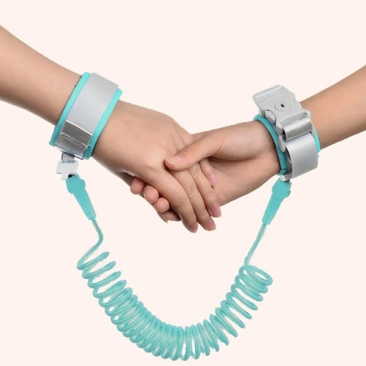 2 metri con chiave di blocco per neonati e bambini piccoli perdere guinzaglio con braccialetto cintura di sicurezza per bambini e neonati