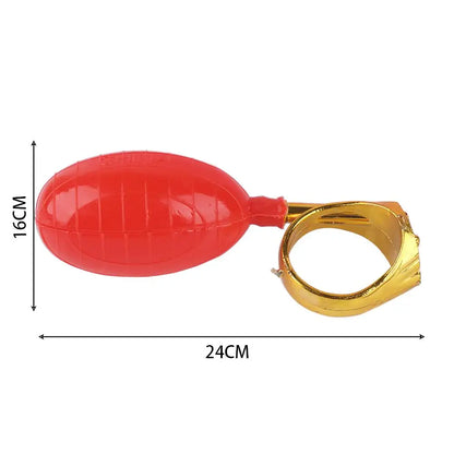 Party Gadget scherzo scherzi anello d'acqua Spray Squirt Ring Tricky Toy