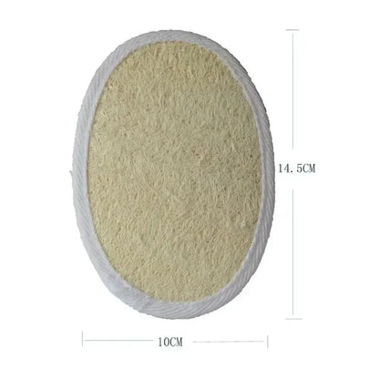 Spazzola da bagno in luffa naturale Scrub corpo morbido Scrub esfoliante Doccia Luffa Spugna Esfoliante Massaggiatore Pulizia profonda Strumenti da bagno
