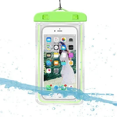 Custodia impermeabile per telefono Drift Diving Borsa da nuoto Borsa subacquea asciutto Custodia per telefono Sport acquatici Spiaggia Piscina Sci 6 pollici