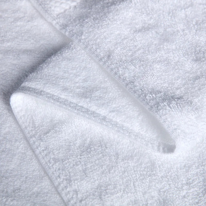 Asciugamano in cotone Super assorbente per adulti corona ricamata asciugamano da bagno per Hotel bianco asciugamano da spiaggia accessori per il bagno asciugamano per il viso