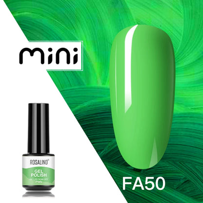 ROSALIND 120 colori smalto per unghie Glitter Shiny Base Gel Top Coat UV LED Gel Nail Art vernice Manicure Gel per unghie Semi permanente
