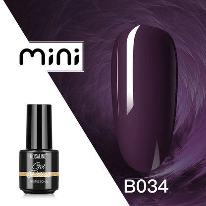 ROSALIND 120 colori smalto per unghie Glitter Shiny Base Gel Top Coat UV LED Gel Nail Art vernice Manicure Gel per unghie Semi permanente