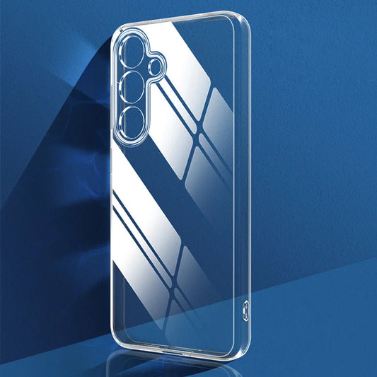 Custodia in silicone trasparente ultra sottile per Samsung Galaxy S24 S23 S22 Ultra S21 FE S20 Plus Nota 20 S30 A14 A24 A34 A54 Cover posteriore morbida
