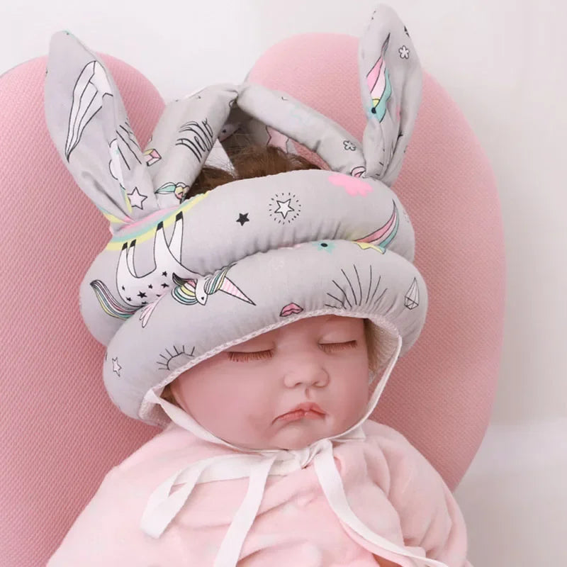 Nuovo casco di sicurezza per bambini Cappello di protezione per la testa Cuscino anticaduta per bambini I bambini imparano a camminare Cappellino protettivo regolabile