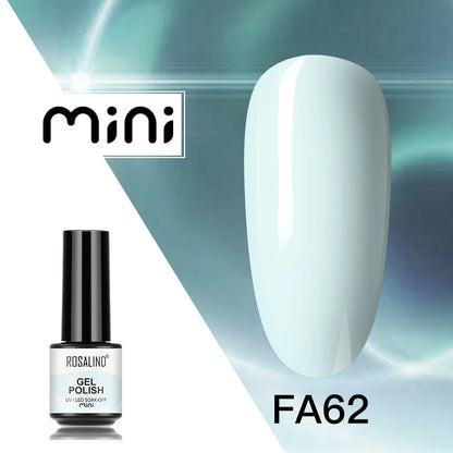 ROSALIND 120 colori smalto per unghie Glitter Shiny Base Gel Top Coat UV LED Gel Nail Art vernice Manicure Gel per unghie Semi permanente