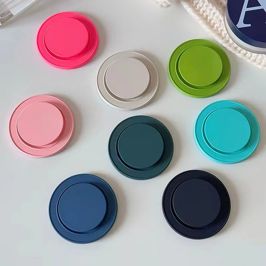 Coreano carino colore rotondo per Magsafe supporto magnetico impugnatura Tok supporto per telefono supporto per iPhone 15 Pro Max 11Pro accessori per telefono