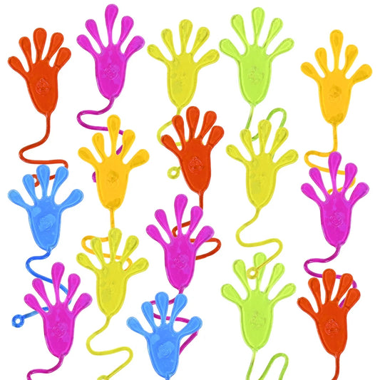 1-30 pezzi mini divertenti mani appiccicose giocattoli sensoriali per bambini bomboniere per feste di compleanno premi in classe scherzo per bambini novità regalo festa