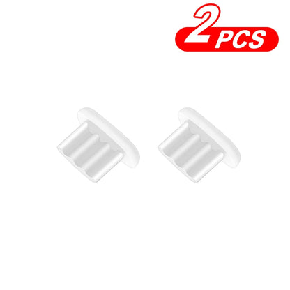 Tappo di polvere in silicone/porta di ricarica del telefono/Adatto per iPad Air/iPhone 14 Plus 13 12 Mini 11 Pro Max XR/  Adatto per spine morbide della porta micro USB