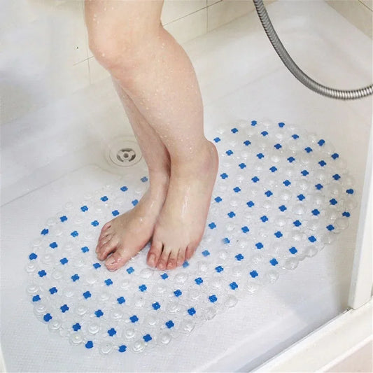 Tappetini da bagno antiscivolo in PVC caldo Tappetino da doccia antiscivolo morbido Tappetino da massaggio con ventosa Tappetino da bagno antiscivolo Accessori per il bagno