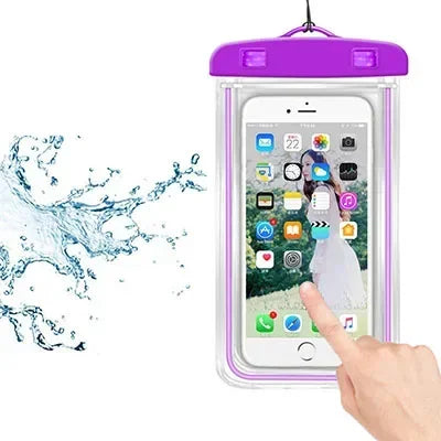 Custodia impermeabile per telefono Drift Diving Borsa da nuoto Borsa subacquea asciutto Custodia per telefono Sport acquatici Spiaggia Piscina Sci 6 pollici