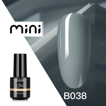 ROSALIND 120 colori smalto per unghie Glitter Shiny Base Gel Top Coat UV LED Gel Nail Art vernice Manicure Gel per unghie Semi permanente