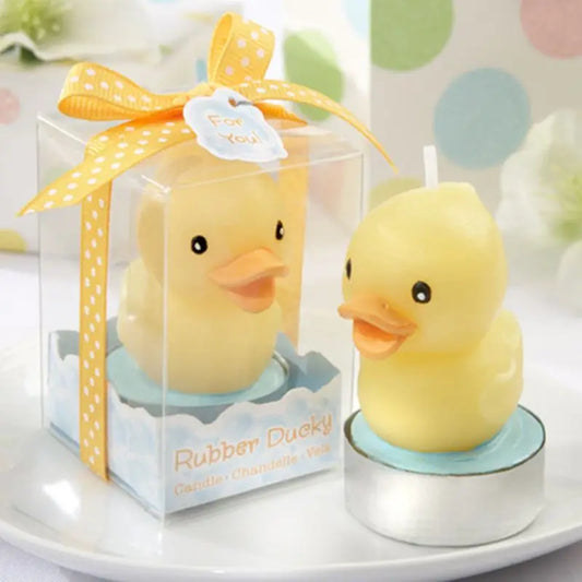 1 pz candele creative carine a forma di anatra, candele per torta di compleanno per bambini, regali di nozze femminili, per decorazioni per feste