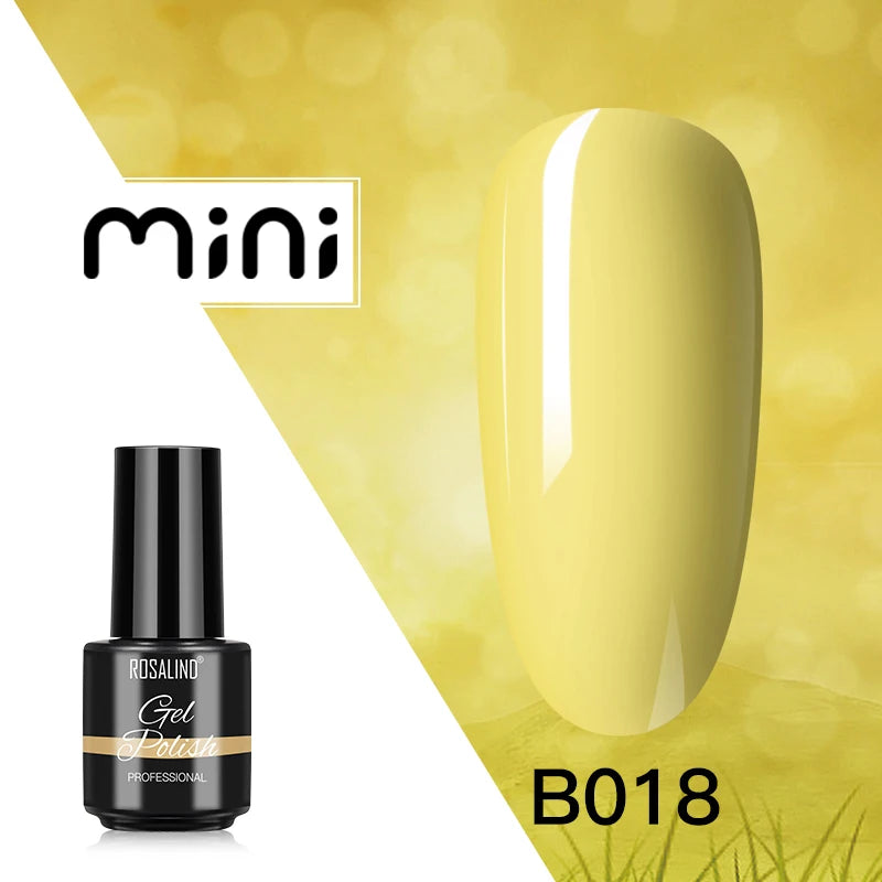 ROSALIND 120 colori smalto per unghie Glitter Shiny Base Gel Top Coat UV LED Gel Nail Art vernice Manicure Gel per unghie Semi permanente
