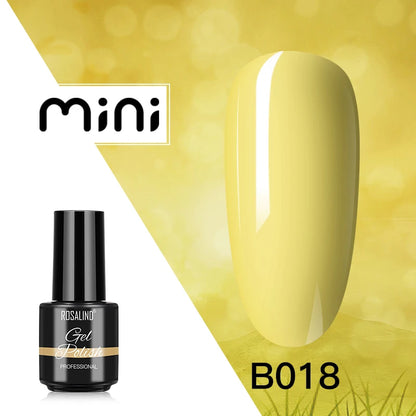 ROSALIND 120 colori smalto per unghie Glitter Shiny Base Gel Top Coat UV LED Gel Nail Art vernice Manicure Gel per unghie Semi permanente