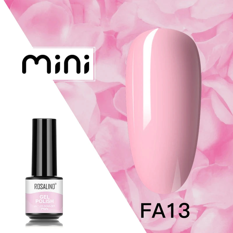 ROSALIND 120 colori smalto per unghie Glitter Shiny Base Gel Top Coat UV LED Gel Nail Art vernice Manicure Gel per unghie Semi permanente