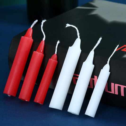 Mini candele a bastoncino senza profumo 3 dimensioni Candele di emergenza per uso domestico opzionali Candele a pilastro corto sottile senza fumo per la preghiera