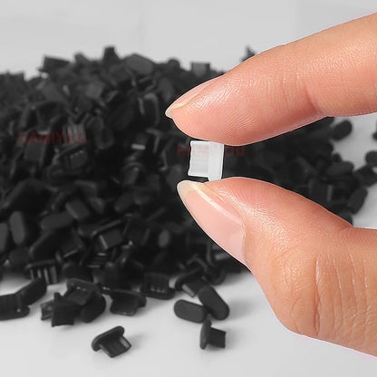 Tappo di polvere in silicone/porta di ricarica del telefono/Adatto per iPad Air/iPhone 14 Plus 13 12 Mini 11 Pro Max XR/  Adatto per spine morbide della porta micro USB