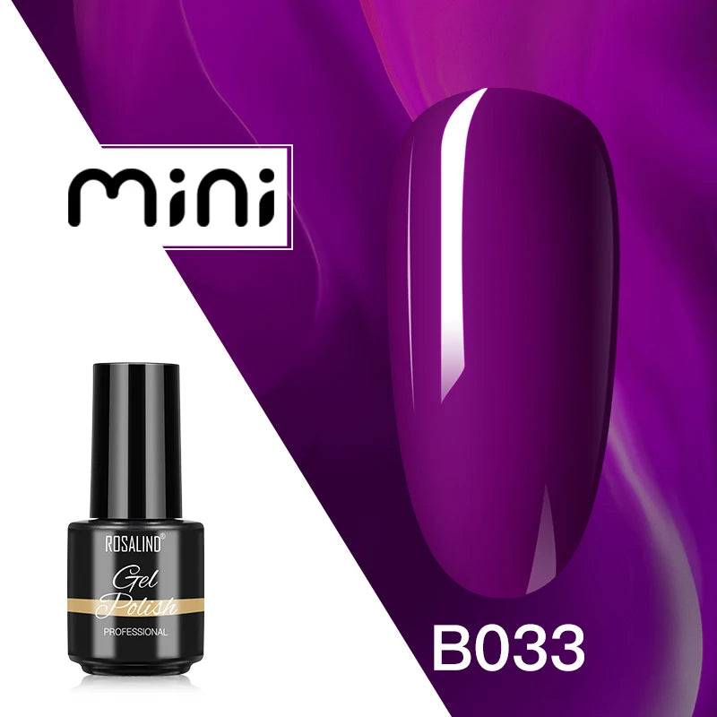 ROSALIND 120 colori smalto per unghie Glitter Shiny Base Gel Top Coat UV LED Gel Nail Art vernice Manicure Gel per unghie Semi permanente