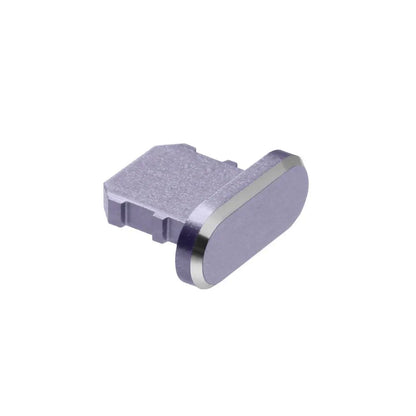 1PC porta di ricarica in metallo tappo antipolvere per iPhone15 14 13 12 11 X XR Max 8 7 Plus accessorio per telefono coperchio del cappuccio della spina di ricarica